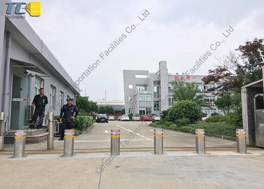 Good price Metal Traffic Electric Rising Bollards Remote Control High Security Sliver Color آنلاین