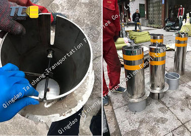 Good price استحکام بالا Bollard Post Bollard Post Outdoor Street Security Sliver Sliver آنلاین