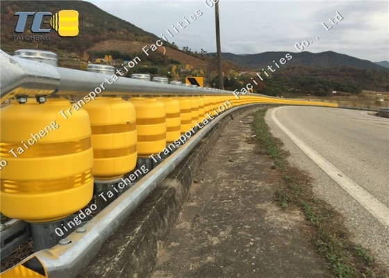ترافیک جاده ای نوع رولینگ ایمنی موانع تصادف Eva Highway Safety Roller Guardrail