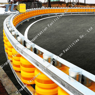 Good price EVA Rolling Guard Barrier Elastic Powder Galvanized Coated آنلاین